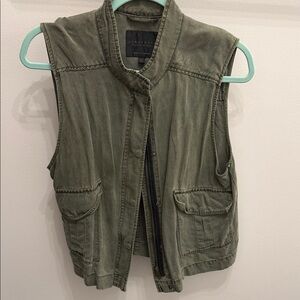 Sanctuary Olive Women's Sleeveless Vest